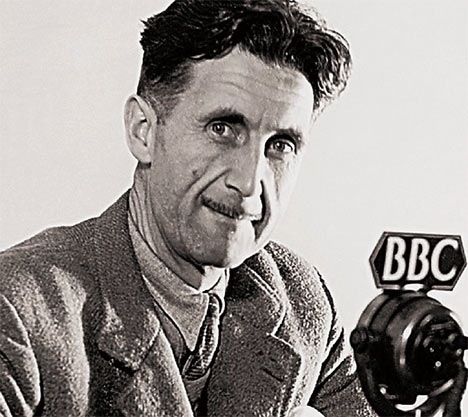 Portrait de George Orwell